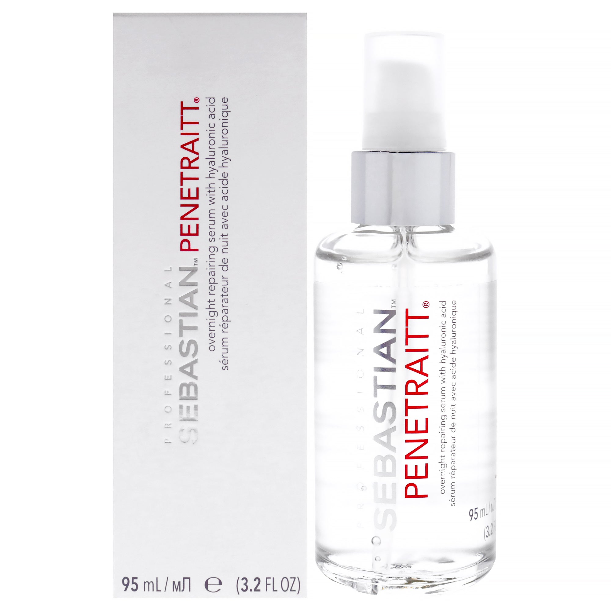 Sebastian Penetraitt Overnight Repairing Serum by Sebastian for Unisex - 3.2 oz Serum
