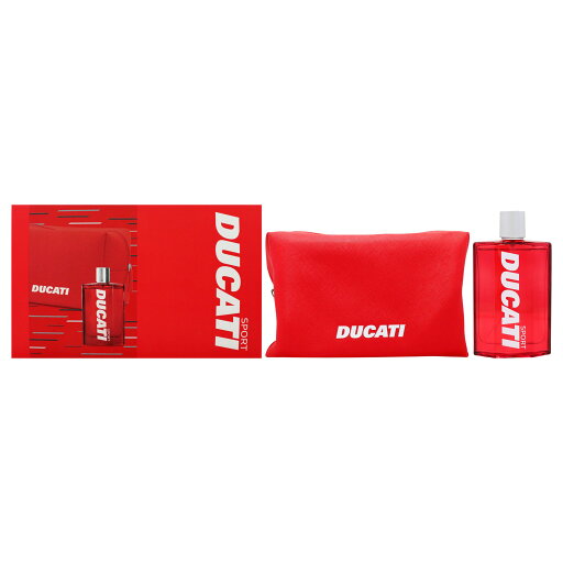 Ducati Ducati Sport by Ducati for Men - 2 Pc Gift Set 3.4oz EDT Spray, Pouch Ducati Ducati Sport by Ducati for Men - 2 Pc Gift Set 3.4oz EDT Spray, Pouch