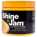 【月間優良ショップ受賞】 Ampro Shine-n-Jam Conditioning Gel Extra Hold 16 oz 送料無料 海外通販
