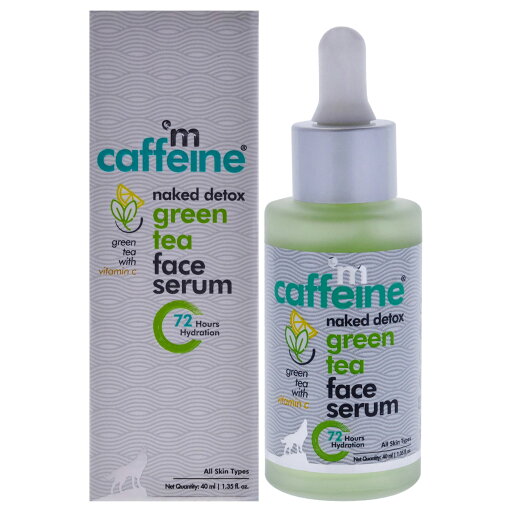 【月間優良ショップ受賞】 mCaffeine Naked Detox Green Tea Face Serum - Vitamin C - All Skin Types 1.35 oz 送料無料 海外通販 【月間優良ショップ受賞】 mCaffeine Naked Detox Green Tea Face Serum - Vitamin C - All Skin Types 1.35 oz 送料無料 海外通販