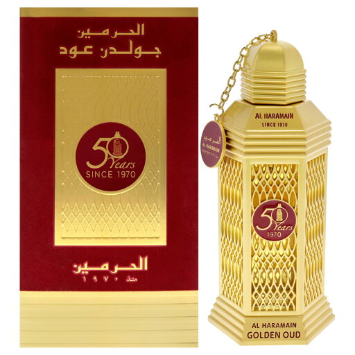 Al Haramain Golden Oud by Al Haramain for Women - 3.4 oz EDP Spray Al Haramain Golden Oud by Al Haramain for Women - 3.4 oz EDP Spray