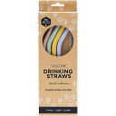Ever Eco Silicone Straws Bent Pastel Collection 4pk(4)