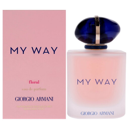 Giorgio Armani My Way Floral by Giorgio Armani for Women - 3 oz EDP Spray (Refillable) Giorgio Armani My Way Floral by Giorgio Armani for Women - 3 oz EDP Spray (Refillable)