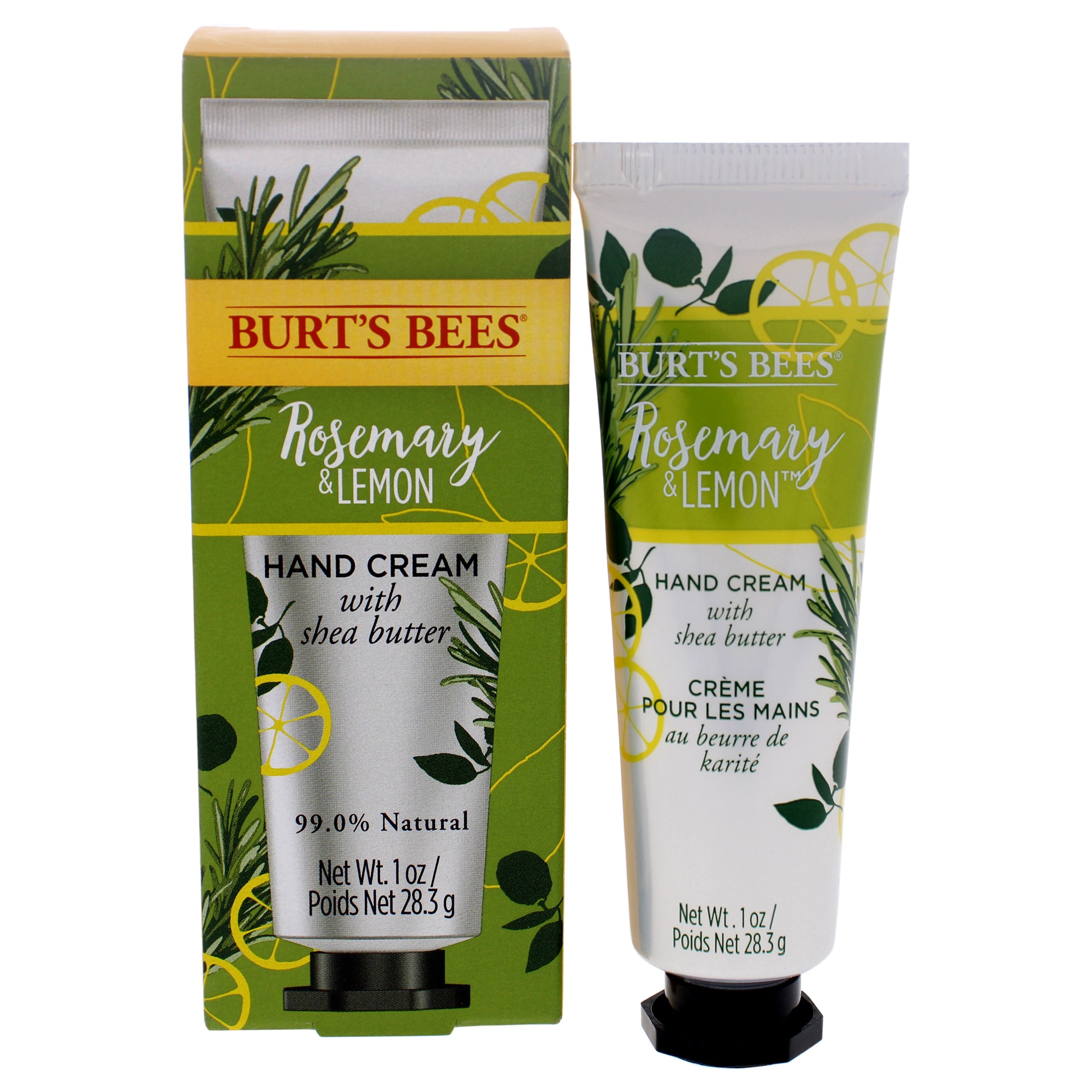 【月間優良ショップ受賞】 Burt's Bees Rosemary and Lemon Hand Cream バーツビーズ ローズマリーとレ..