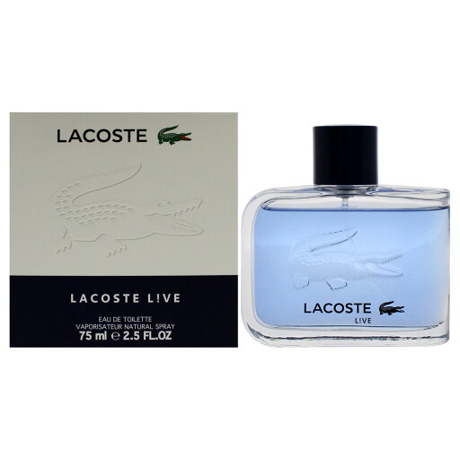 Lacoste Lacoste Live by Lacoste for Men - 2.5 oz EDT Spray Lacoste Lacoste Live by Lacoste for Men - 2.5 oz EDT Spray