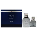 Tumi Atlas by Tumi for Men - 2 Pc Gift Set 3.4oz EDP Spray, 1oz EDP Spray