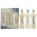 【月間優良ショップ受賞】 BioSilk Silk Therapy Trio 12oz Biosilk Therapy Shampoo, 12oz Biosilk Therapy Conditioner, 12oz Biosilk Therapy Serum 送料無料 海外通販