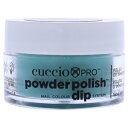 【月間優良ショップ受賞】 Cuccio Colour Pro Powder Polish Nail Colour Dip System - Jade Green Nail Powder Cuccio プロパウダーポリッシュネイルカラーディップシステム-ジェイドグリーンネイル 送料無料 海外通販