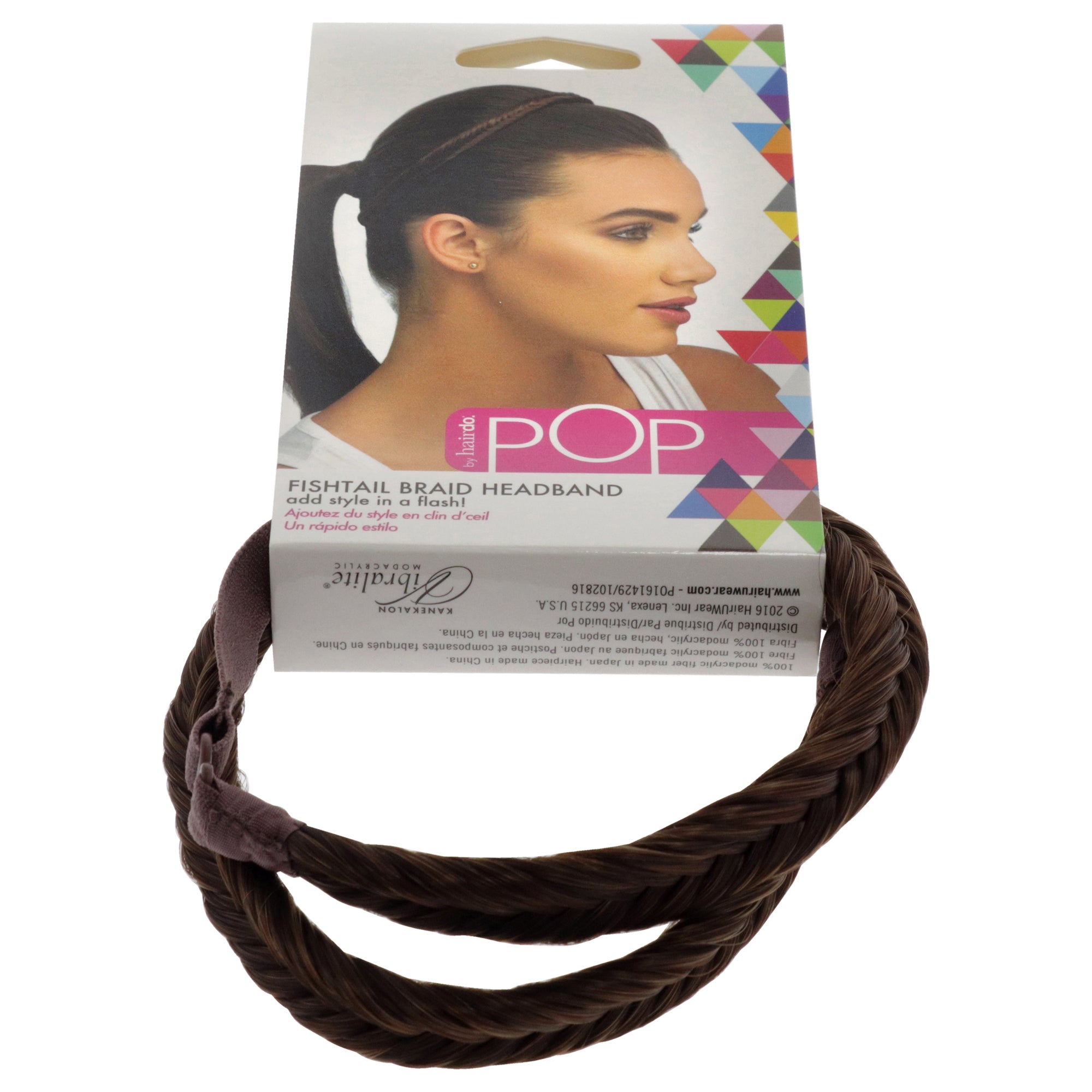 Hairdo Pop Fishtail Braid Headband - R6 30H Chocolate Copper by Hairdo for Women - 1 Pc Hair Band