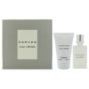 Carven LEau Intense by Carven for Men - 2 Pc Gift Set 1.66oz EDT Spray, 3.33oz After Shave Balm