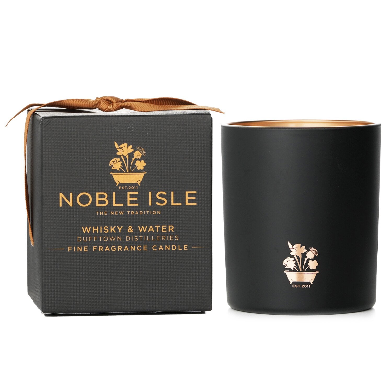【月間優良ショップ受賞】 Noble Isle Whisky &amp; Water Fine Fragrance Candle Noble Isle Whisky &..