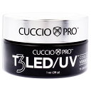 【月間優良ショップ受賞】 Cuccio Pro T3 Cool Cure Versatility Gel - Smurf Glitter Nail Gel Cuccio Pro T3クールキュア汎用性ジェル-スマーフグリッターネイルジェル 1 oz 送料無料 海外通販
