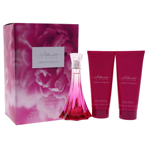 Christian Siriano Silhouette In Bloom by Christian Siriano for Women - 3 Pc Gift Set 3.4oz EDP Spray, 6.7oz Perfumed Body Lotion, 6.7oz Perfumed Shower Gel Christian Siriano Silhouette In Bloom by Christian Siriano for Women - 3 Pc Gift Set 3.4oz EDP Spray, 6.7oz Perfumed Body Lotion, 6.7oz Perfumed Shower Gel