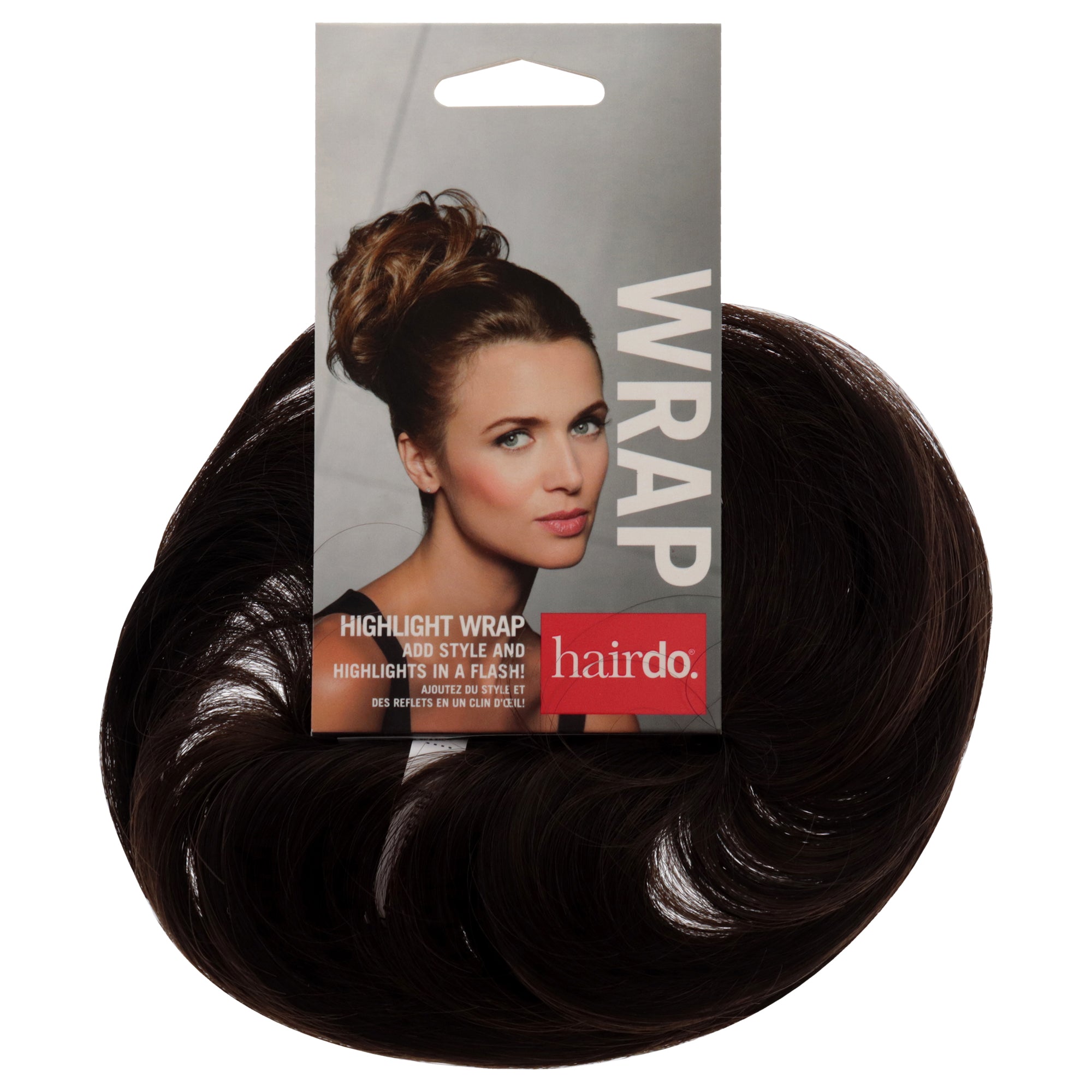 Hairdo Highlight Wrap - R4 8 Midnight Brown HI-LT by Hairdo for Women - 1 Pc Hair Wrap