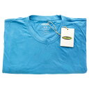 Cariloha Bamboo Crew Tee - Caribbean Blue by Cariloha for Men - 1 Pc T-Shirt (XL)