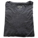 Cariloha Bamboo Crew Tee - Navy Heather by Cariloha for Women - 1 Pc T-Shirt (M)