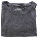 Cariloha Bamboo Crew Tee - Navy Heather by Cariloha for Women - 1 Pc T-Shirt (L)