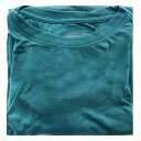 Cariloha Bamboo Crew Tee - Tropical Teal Heather by Cariloha for Women - 1 Pc T-Shirt (M)
