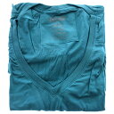 Cariloha Bamboo V-Neck Tee - Tropical Teal by Cariloha for Women - 1 Pc T-Shirt (XS)