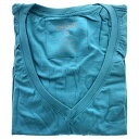 Cariloha Bamboo V-Neck Tee - Tropical Teal by Cariloha for Women - 1 Pc T-Shirt (S)