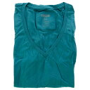 Cariloha Bamboo V-Neck Tee - Tropical Teal by Cariloha for Women - 1 Pc T-Shirt (M)