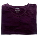 Cariloha Bamboo Sleep Dolman V-Neck T-Shirt - Deep Violet by Cariloha for Women - 1 Pc T-Shirt (L)