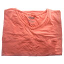 Cariloha Bamboo Sleep Dolman V-Neck T-Shirt - Coral by Cariloha for Women - 1 Pc T-Shirt (XL)