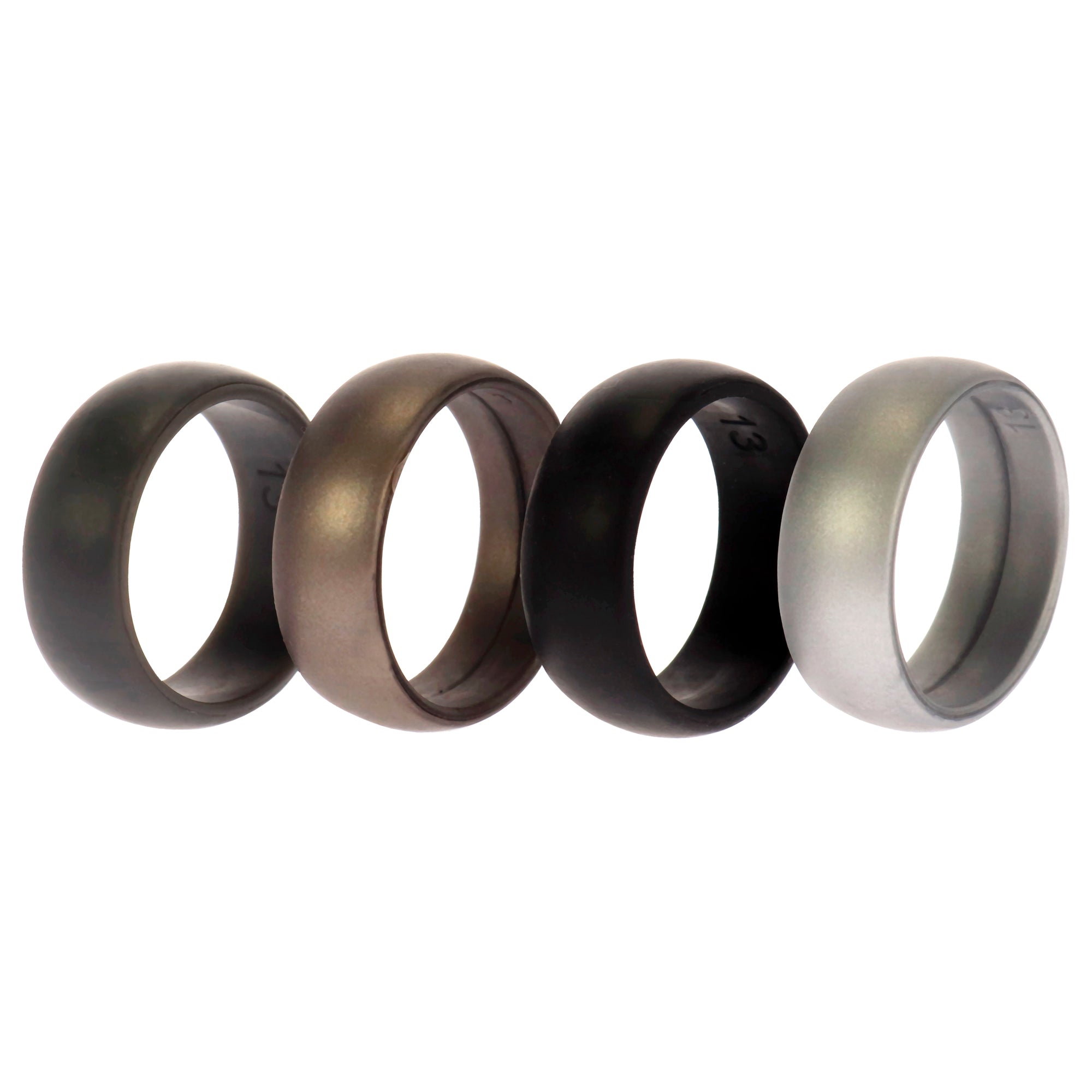 The Beauty Club㤨ROQ Silicone Wedding Ring Set - Metal-Silver by ROQ for Men - 4 x 13 mm RingפβǤʤ4,078ߤˤʤޤ
