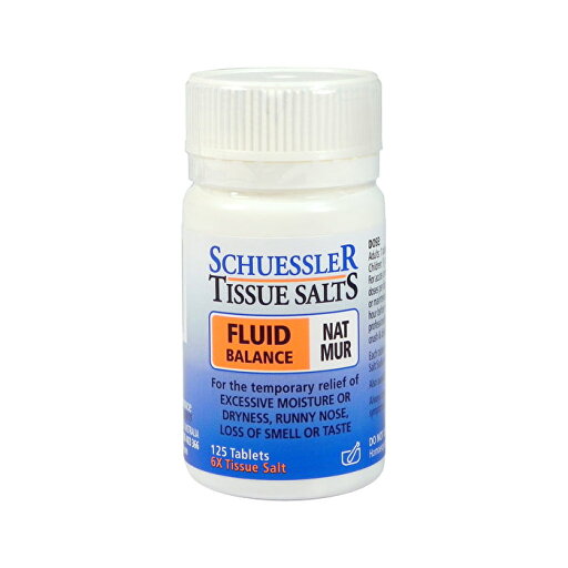 Martin & Pleasance Schuessler Tissue Salts Nat Mur (Fluid Balance) 125t Martin & Pleasance Schuessler Tissue Salts Nat Mur (Fluid Balance) 125t