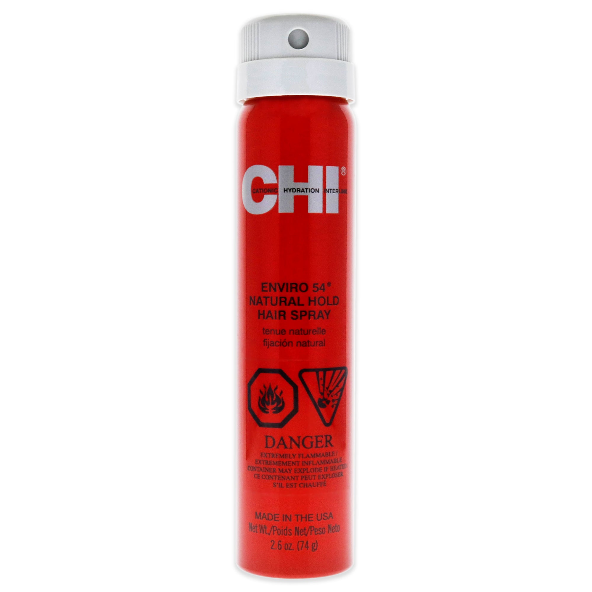 CHI Enviro 54 Natural Hold Hairspray by CHI for Unisex - 2.6 oz Hair Spray