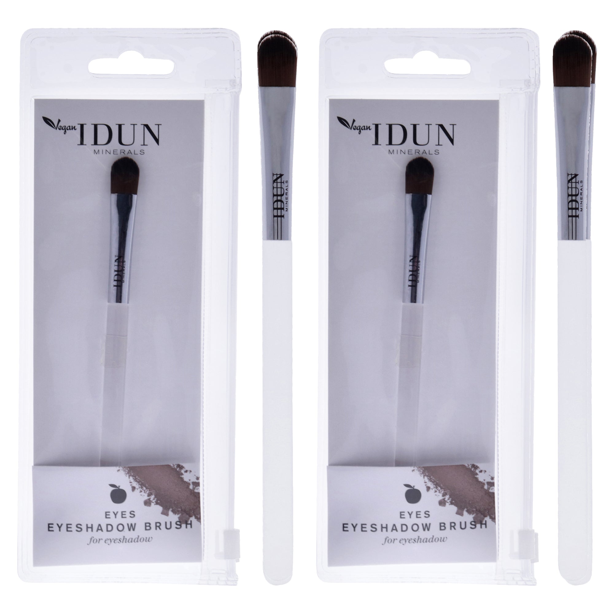 【月間優良ショップ受賞】 Idun Minerals Eyeshadow Brush - 007 - Pack of 2 1 Pc 送料無料 海外通販