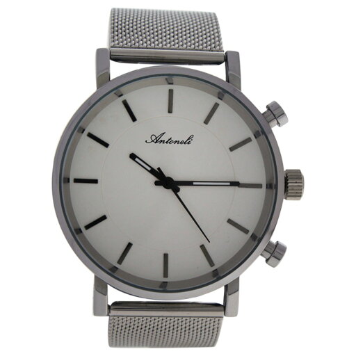 Antoneli AG6182-09 Silver Stainless Steel Mesh Bracelet Watch by Antoneli for Women - 1 Pc Watch Antoneli AG6182-09 Silver Stainless Steel Mesh Bracelet Watch by Antoneli for Women - 1 Pc Watch