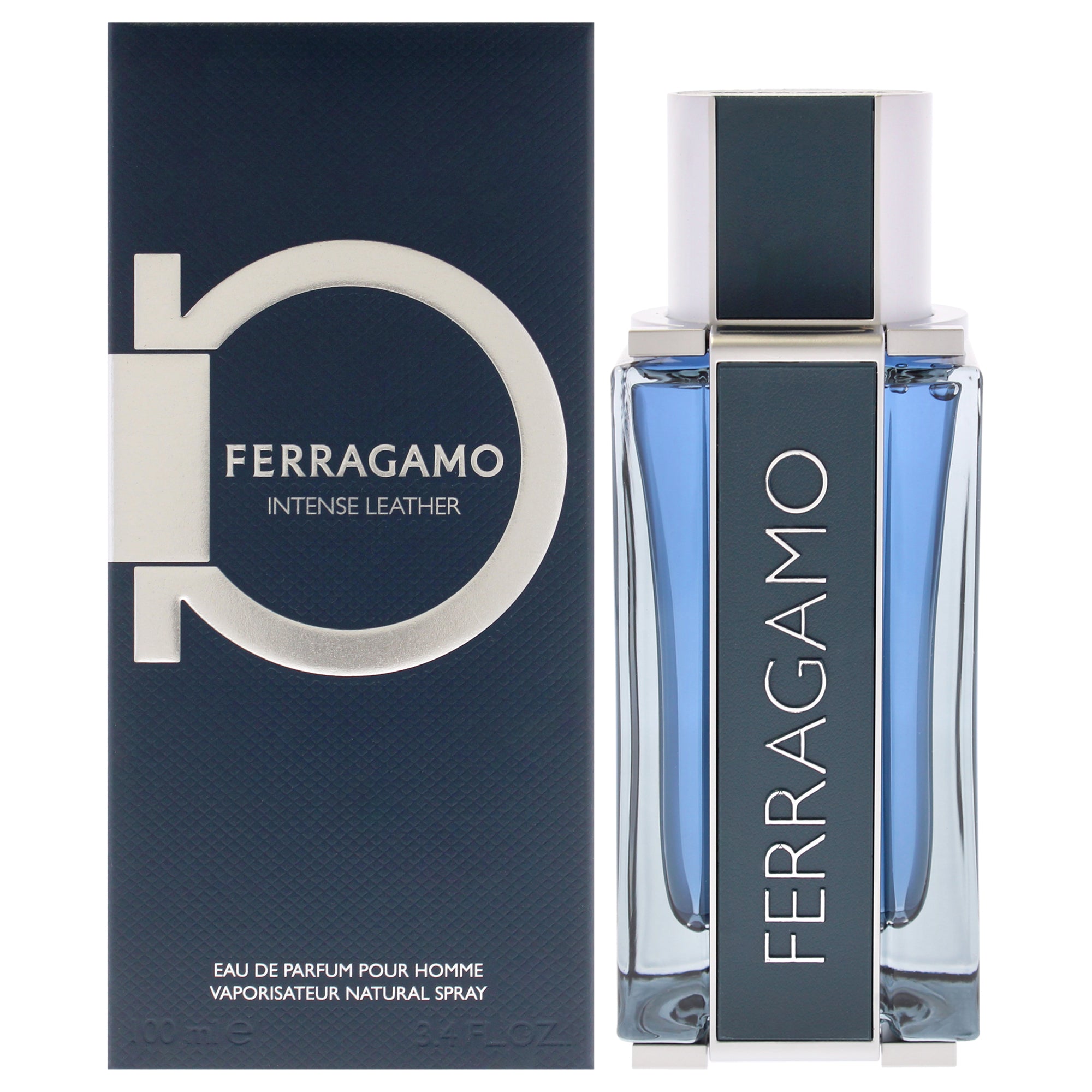 Salvatore Ferragamo Ferragamo Intense Leather by Salvatore Ferragamo for Men - 3.4 oz EDP Spray