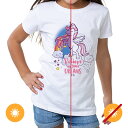 DelSol Kids Crew Tee - Believe - White by DelSol for Kids - 1 Pc T-Shirt (3T)(4)