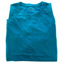 Cariloha Bamboo Sleeveless T-Shirt - Teal by Cariloha for Women - 1 Pc T-Shirt (XS)(4)