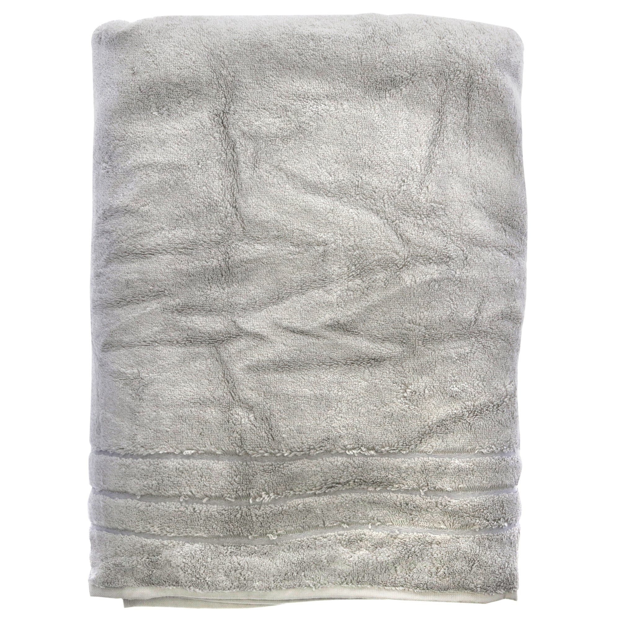 Cariloha Bamboo Bath Sheet - Harbor Gray by Cariloha for Unisex - 1 Pc...