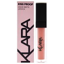【月間優良ショップ受賞】 Klara Kiss Proof Lipstick Liquid Matte - 28 Cookie Brown 0.3 oz 送料無料 海外通販