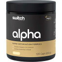 Switch Nutrition Alpha Male Support Formula 120 Caps
