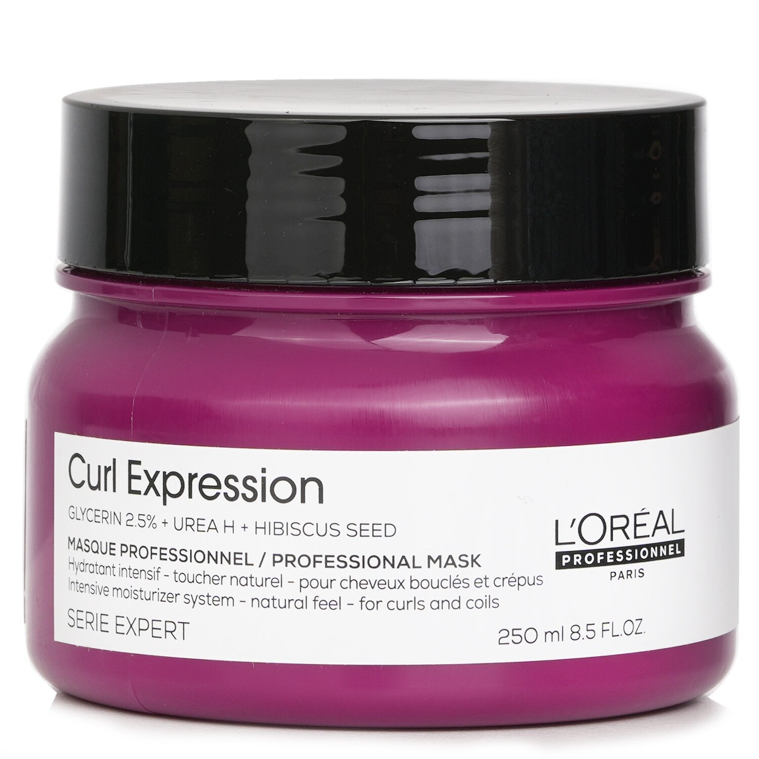 ロレアル Serie Expert Curl Expression Glycerin 2.5% + Urea H + Hibiscus Seed Professional Mask 250ml