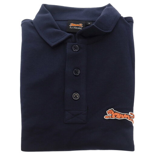 Le Tigre Classic Cotton Polo Shirt - Navy by Le Tigre for Men - 1 Pc Shirt (M) Le Tigre Classic Cotton Polo Shirt - Navy by Le Tigre for Men - 1 Pc Shirt (M)