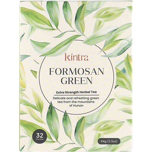 Kintra Foods Formosan Green Tea Bags 32pk Kintra Foods Formosan Green Tea Bags 32pk