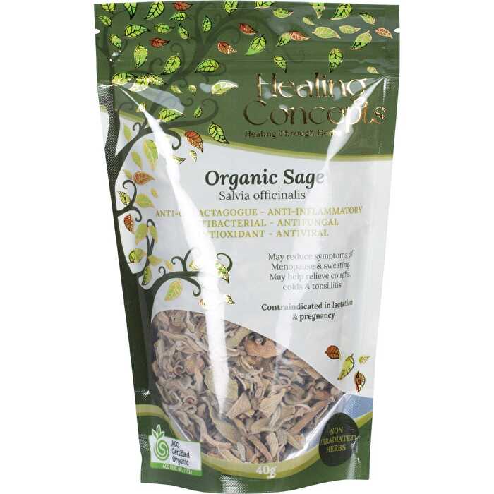 Healing Concepts Teas Healing Concepts Organic Sage 40g