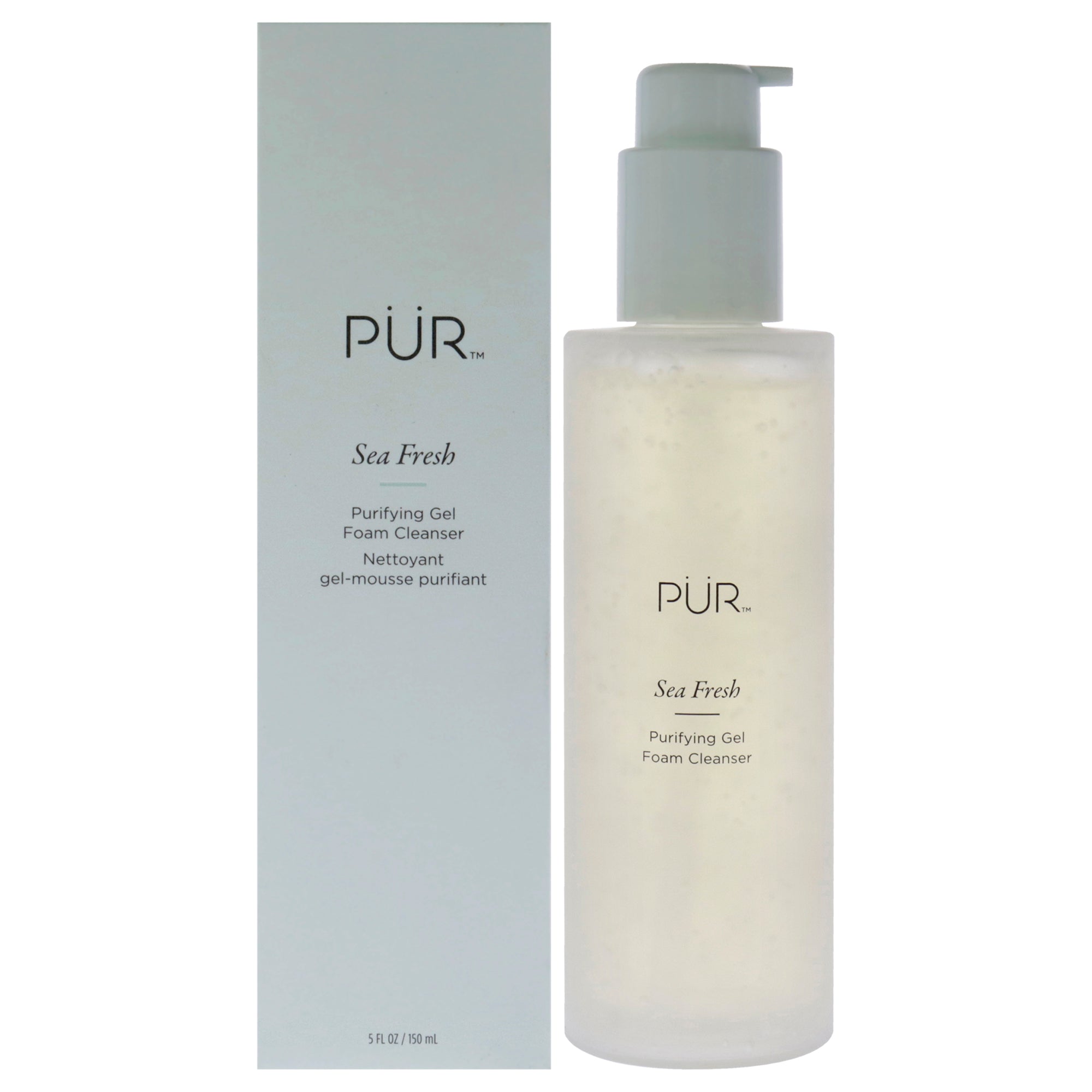 Pur Cosmetics Sea Fresh Purifying Gel Foam by Pur Cosmetics for Women - 5 oz ...