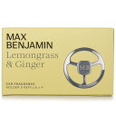 【月間優良ショップ受賞】 Max Benjamin Car Fragrance Gift Set - Lemongrass And Ginger マックス ベン...