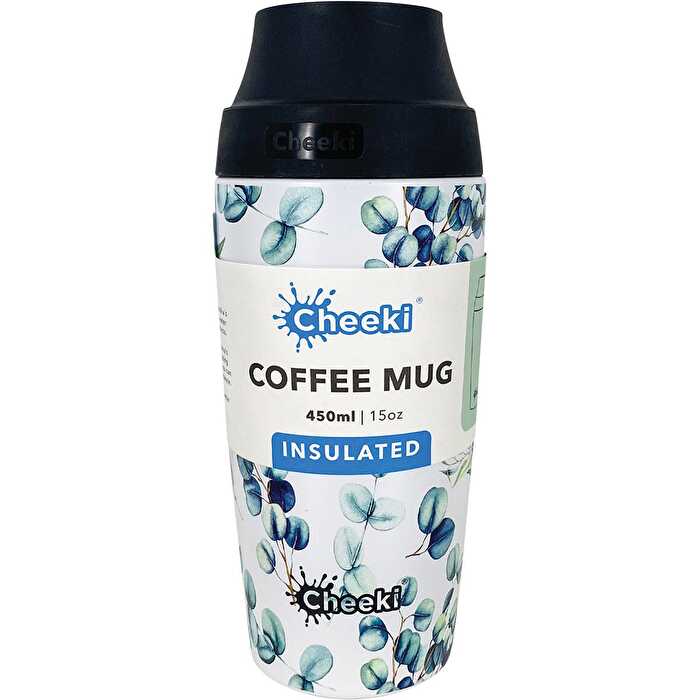 Cheeki Insulated Coffee Mug 3D Watercolour (Large) 450ml