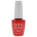 OPI GelColor Gel Lacquer - T89 Tempura-Ture is Rising by OPI for Women - 0.5 oz Nail Polish
