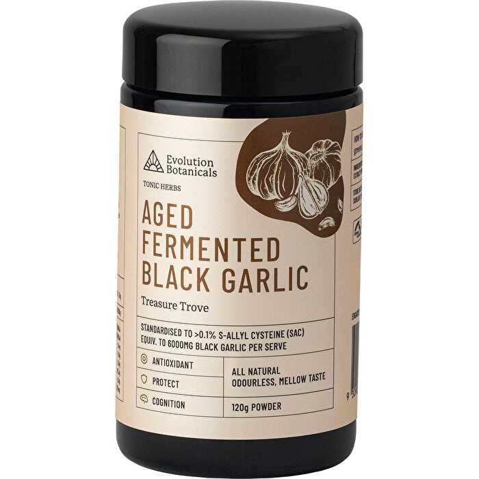 Evolution Botanicals Aged Fermented Black Garlic 120g