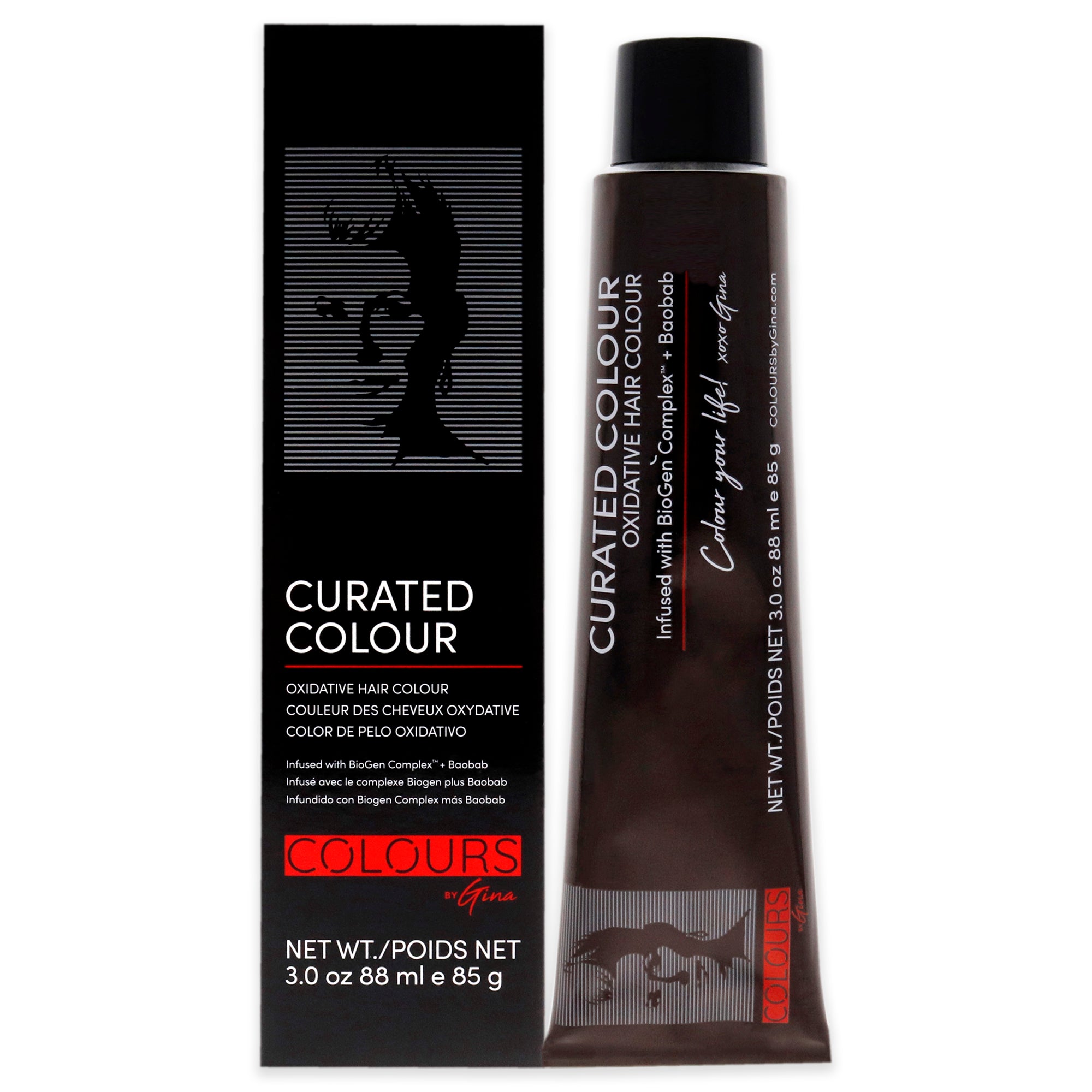 Colours By Gina Curated Colour - 0.1 Cool blue Toner by Colours By Gina for Unisex - 3 oz Hair C..