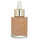 【月間優良ショップ受賞】 Clarins Skin Illusion Natural Hydrating Foundation SPF 15 - # 112.3 Sandalwood クラランス スキン イルージョン ナチュラル ハイドレーティング ファンデーション SPF 送料無料 海外通販