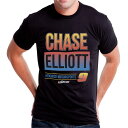 DelSol NASCAR Mens Classic Crew Tee - Chase Elliot - 3 Black by DelSol for Men - 1 Pc T-Shirt (2XL)